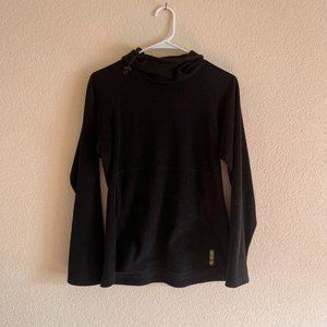 Melanzana Micro-Grid Hoodie - Black / Women's M